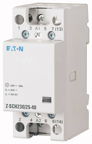 Eaton Z-SCH24/25-22 Installationsschütz Nennspannung: 24 V/AC Schaltstrom (max.): 25A 2 Schließer, von Eaton