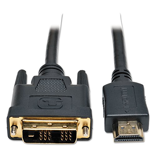 HDMI-auf-DVI-Kabel, Digital-Monitor-Adapter-Videokonverterkabel (HDMI zu DVI-D M/M), 1,83 m von Eaton