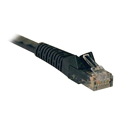Tripp LITE Cat6 Gigabit Snagless Molded Patch Cable RJ45, 3', 50 Pack (N201-003-BK50BP) von Eaton