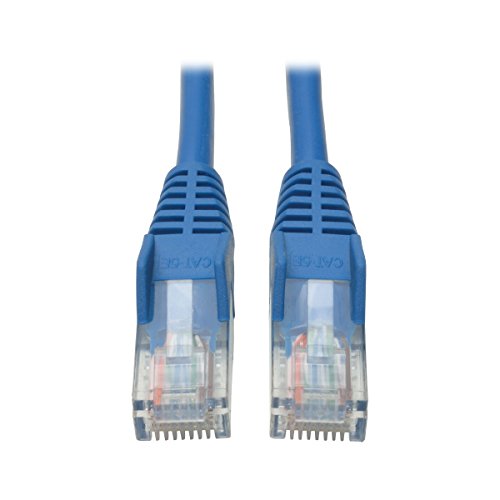 Tripp Lite 1,22m Cat5e / Cat5 350MHz Snagless Molded UTP Patchkabel RJ45 M/M Blau (N001-004-BL) von Eaton