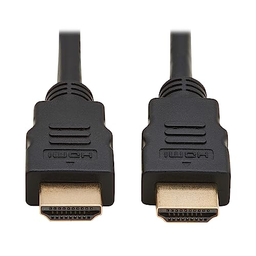 Tripp Lite P568-003 Hochgeschwindigkeits-HDMI-Kabel, Digital Video mit Audio, UHD 4K, (M/M), schwarz, 1 m von EATON
