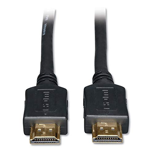 Tripp Lite P568-035 Hochgeschwindigkeits-HDMI-Kabel, HD 1080p, Digital Video mit Audio (M/M), Schwarz, 7,62 m von EATON