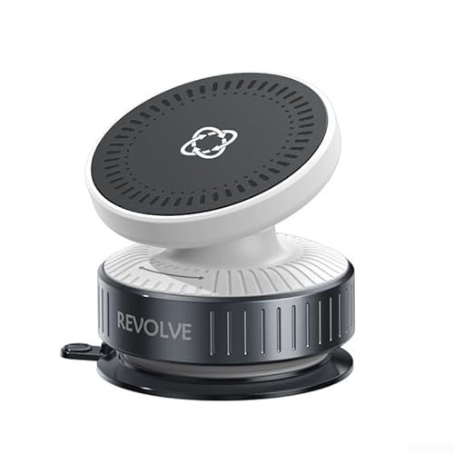 Eawfgtuw 2025 Z3 Vakuum-Magnet-Auto-Telefonhalterung, 360° drehbar, starker Saugnapf-Halter, N52-Magnet Einhandbedienung, kompatibel mit Windschutzscheiben-Armaturenbrett für sicheres Fahren von Eawfgtuw