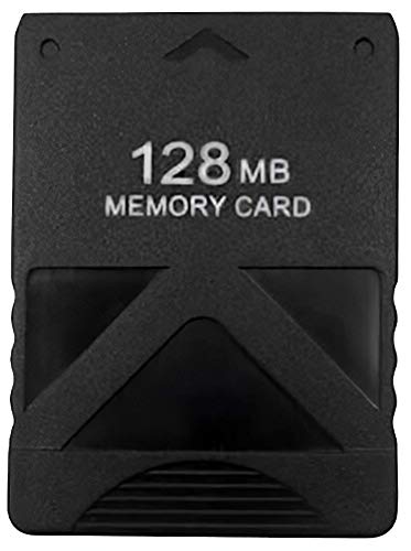 Eaxus® Memory Card 128MB. Speicherkarte Geeignet für PlayStation 2 PS2 Konsole & Games. Zum Speichern Ihrer Spielstände von Eaxus