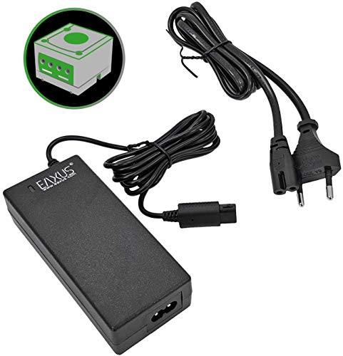 Eaxus® Netzteil geeignet für Nintendo GameCube NGC - 2,40 Meter Stromkabel/AC Adapter von Eaxus