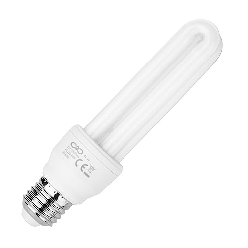 EazyZap Ersatz 13W Fliegen-Insekten-Moskito-Vernichter-Lampe, Energiesparbirne, schraubbar, passend für EazyZap Fliegenvernichter GH093, GH094, CN430 & CN431 | AE978 EazyZap Ersatz 13W Fliegen-Insekten-Moskito-Vernichter-Lampe, Energiesparbirne, schraubbar, passend für EazyZap Fliegenvernichter GH093, GH094, CN430 & CN431 | AE978 von Eazyzap