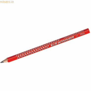 12 x Eberhard Faber Bleistift Tri Winner 2B rot 12 x Eberhard Faber Bleistift Tri Winner 2B rot von Eberhard Faber