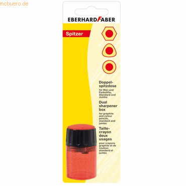 5 x Eberhard Faber Doppelspitzdose 8/10mm farbig sortiert von Eberhard Faber