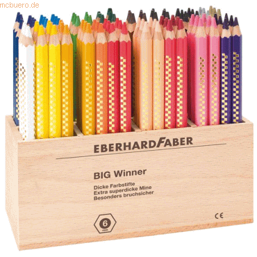 Eberhard Faber Buntstift Big Winner VE=96 Stück von Eberhard Faber