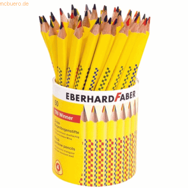 Eberhard Faber Buntstift Tri Winner Regenbogen mehrfarbig VE=50 Stück von Eberhard Faber