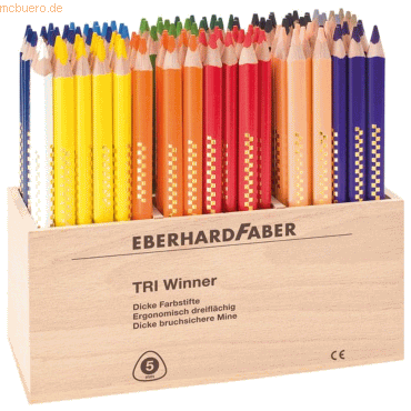 Eberhard Faber Buntstift Tri Winner VE=114 Stück von Eberhard Faber