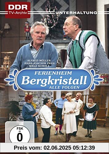 Ferienheim Bergkristall - Die komplette Serie (DDR-TV-Archiv) [3 DVDs] von Eberhard Schäfer