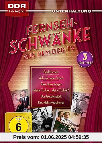 Fernsehschwänke aus dem DDR-TV - Box 3 - 1985-86 (DDR TV-Archiv) [3 DVDs] von Eberhard Schäfer