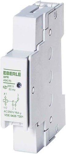 Eberle Controls 049070140000 Speicherrelais / Boilerrelais (plombierbar, elektromeschanisch, Montage auf Tragschiene, 17,8 x 90 x 60 mm, Weiß) von Eberle Controls
