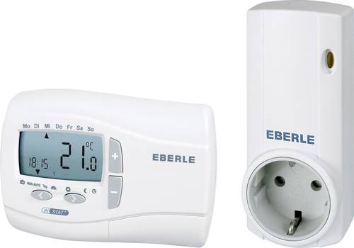 Eberle 053606140002 Instat 868 - a1S / +, Set Funk-Raumthermostat-Set Wand Wochenprogramm 1St. von Eberle