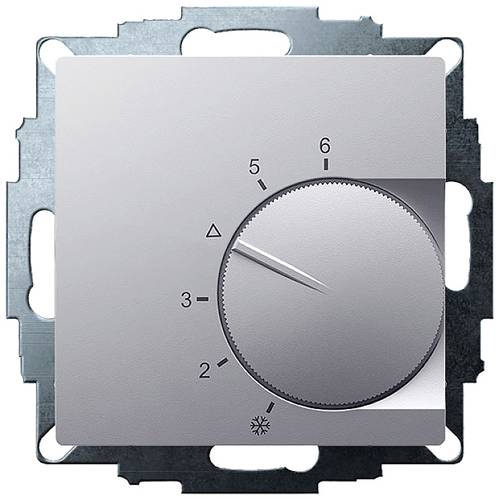 Eberle 191810224702 UTE 1002-Alu-55 Raumthermostat Unterputz Heizen 1St. von Eberle