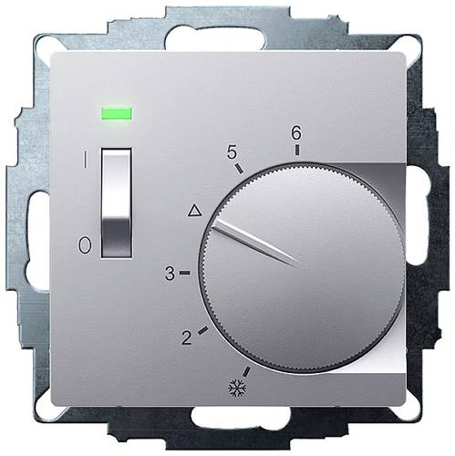 Eberle 191811224702 UTE 1012-Alu-55 Raumthermostat Unterputz Heizen 1St. von Eberle