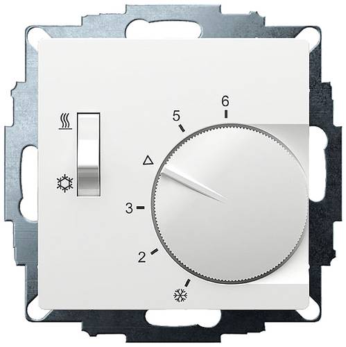 Eberle 191870554602 UTE 1770-RAL9016-G-55 Raumthermostat Unterputz Heizen / Kühlen 1St. von Eberle