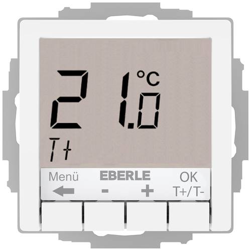 Eberle 527815455604 UTE 4100-R-RAL9016-G-55 Raumthermostat Unterputz Heizen/Kühlen 1St. von Eberle