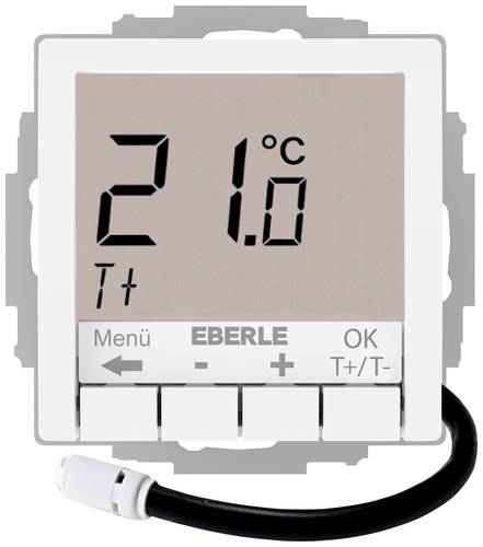 Eberle 527816455604 UTE 4100-F-RAL9016-G-55 Raumthermostat Unterputz Heizen/Kühlen 1St. von Eberle