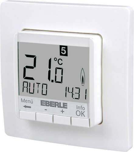 Eberle 527820455100 FIT 3Rw Raumthermostat Unterputz Tagesprogramm, Wochenprogramm Heizen / Kühlen Eberle 527820455100 FIT 3Rw Raumthermostat Unterputz Tagesprogramm, Wochenprogramm Heizen / Kühlen von Eberle