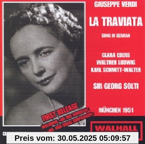 La Traviata (in German / Deutsch) München 1951 von Ebers