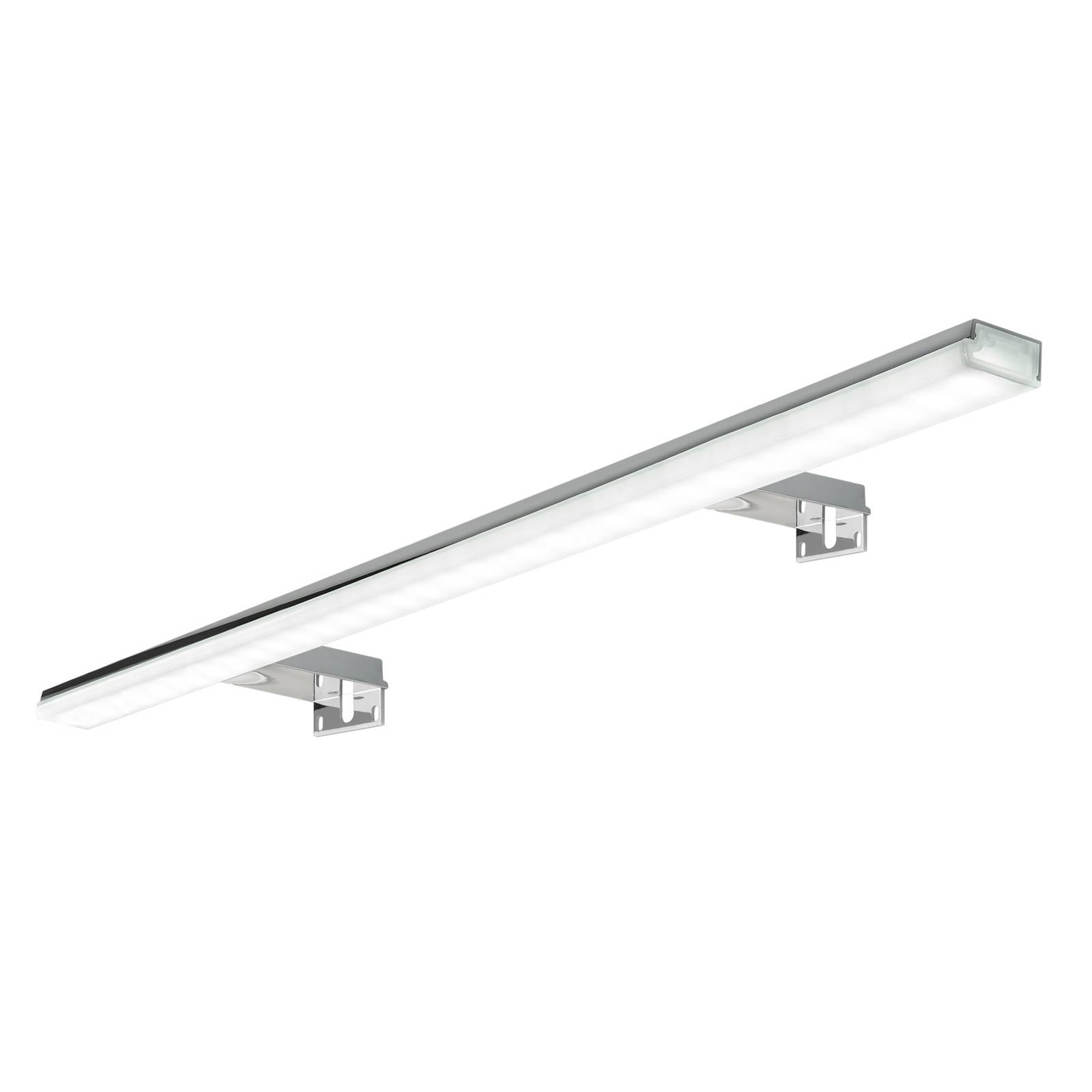 LED-Spiegelleuchte Pandora, chrom, Breite 100,8 cm von Ebir