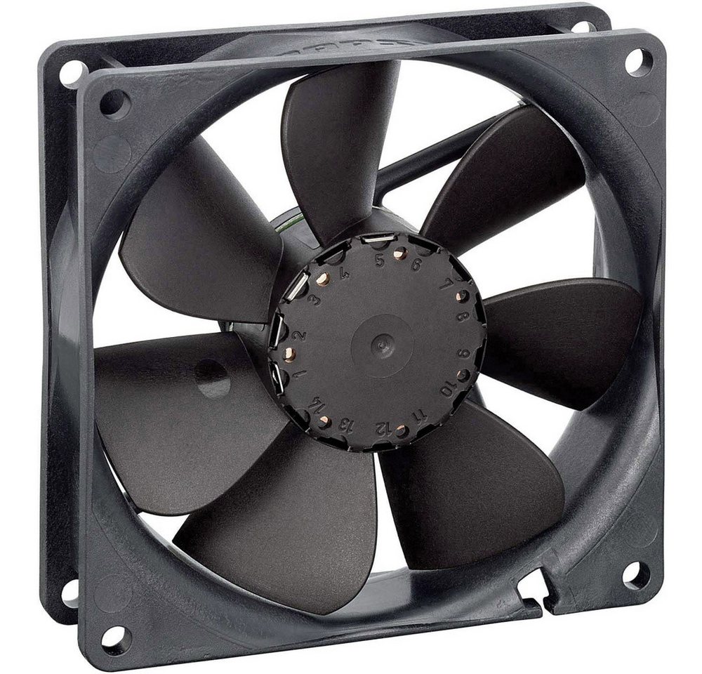 EBM Papst Gehäuselüfter EBM Papst 3412 NG Axiallüfter 12 V/DC 82 m³/h (L x B x H) 25.4 x 92 x von Ebm Papst
