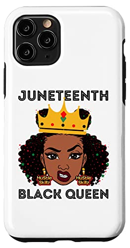 Juneteenth Schwarze Königin Melanin Sista Sistas Girly Gals Hülle für iPhone 11 Pro von Ebony Fuller Shopp