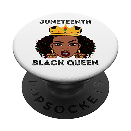 Juneteenth Schwarze Königin Melanin Sista Sistas Girly Gals PopSockets Klebender PopGrip Juneteenth Schwarze Königin Melanin Sista Sistas Girly Gals PopSockets Klebender PopGrip von Ebony Fuller Shopp