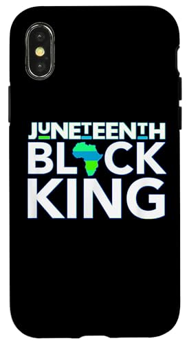 Juneteenth Schwarzer König Vatertag Mann Melanin Papa Bruh Männer Hülle für iPhone X/XS Juneteenth Schwarzer König Vatertag Mann Melanin Papa Bruh Männer Hülle für iPhone X/XS von Ebony Fuller Shopp
