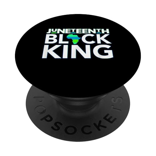 Juneteenth Schwarzer König Vatertag Mann Melanin Papa Bruh Männer PopSockets Klebender PopGrip Juneteenth Schwarzer König Vatertag Mann Melanin Papa Bruh Männer PopSockets Klebender PopGrip von Ebony Fuller Shopp