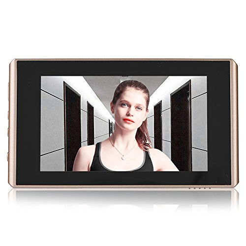 Eboxer Digitale Türspion-Kamera, Türklingel, kabellos, 160°-Objektiv, Weitwinkel, 2 Millionen Pixel, 4,3 Zoll, LCD-Display, HD, Nachtsicht, Bewegungserkennung, 24 Stunden, Überwachung für Haus Eboxer Digitale Türspion-Kamera, Türklingel, kabellos, 160°-Objektiv, Weitwinkel, 2 Millionen Pixel, 4,3 Zoll, LCD-Display, HD, Nachtsicht, Bewegungserkennung, 24 Stunden, Überwachung für Haus von Eboxer