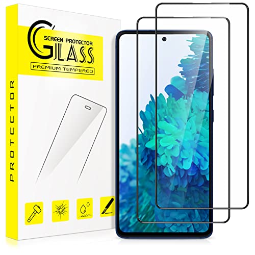 Schutzfolie für Samsung Galaxy S20 FE 4G/5G, Panzer Schutz Glass [2 Stück] [9H Härte, Blasenfrei, HD-Klar] Displayschutzfolie für Samsung Galaxy S20 FE von Ecenone