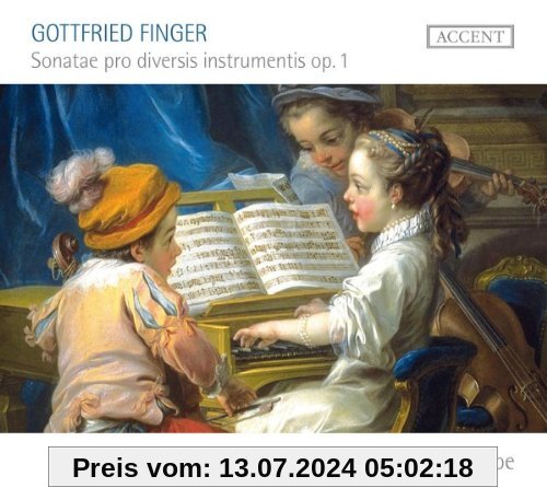 Finger: Sonatae pro diversis instrumentis Op.1 von Echo du Danube