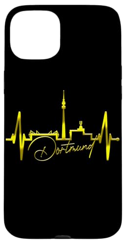Dortmund Herzschlag Skyline Puls Ruhrpott I Love Dortmunder Hülle für iPhone 15 Plus Dortmund Herzschlag Skyline Puls Ruhrpott I Love Dortmunder Hülle für iPhone 15 Plus von Echte Dortmunder Outfits für Fans mit Herz