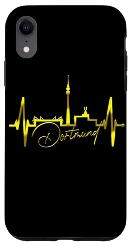 Dortmund Herzschlag Skyline Puls Ruhrpott I Love Dortmunder Hülle für iPhone XR von Echte Dortmunder Outfits für Fans mit Herz
