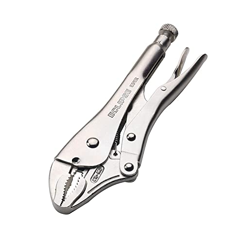 Eclipse Professional Tools E5WR Gripzange mit gebogenen Backen und Seitenschneider, 125 mm von ECLIPSE