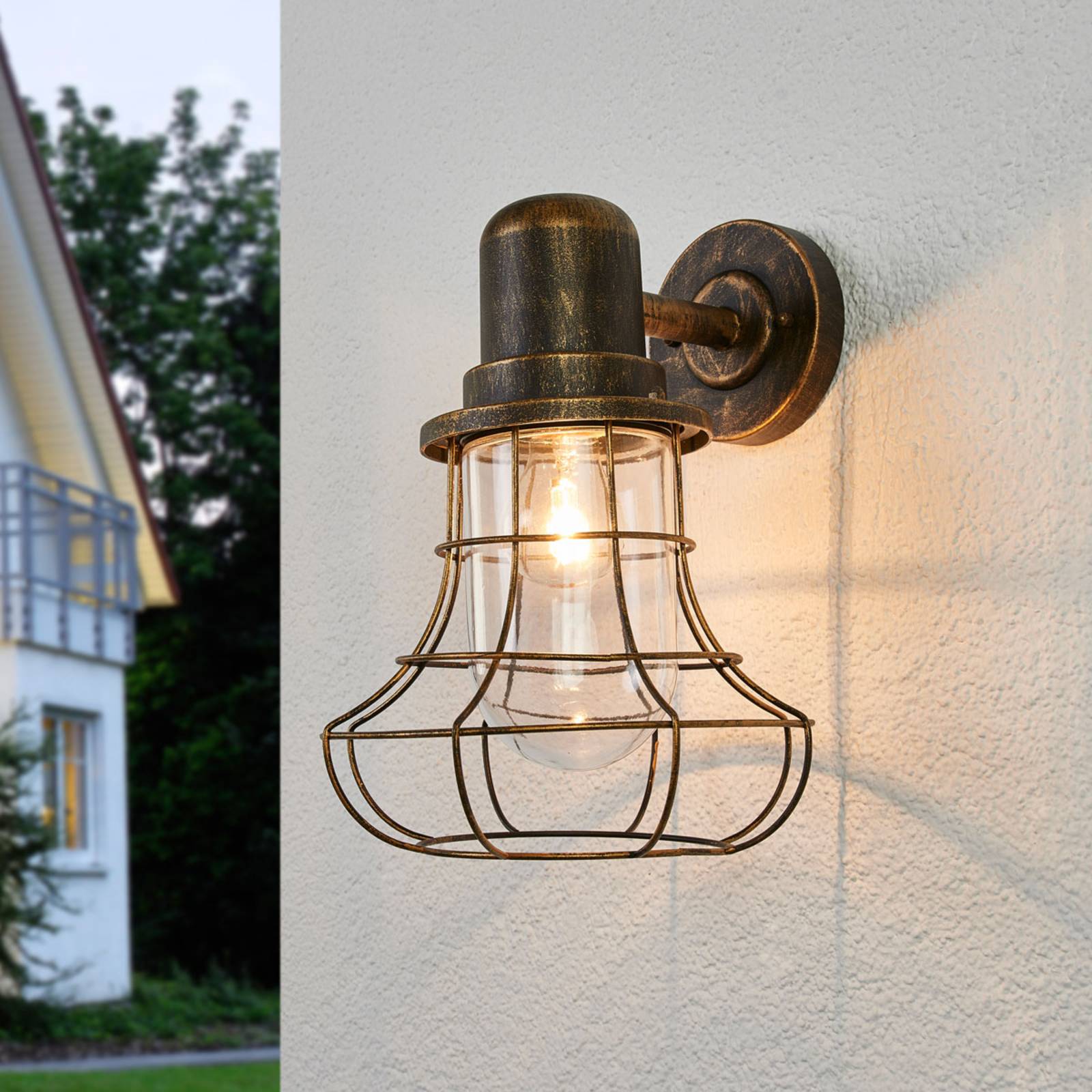 Außenwandleuchte Bird, IP44 Außenwandleuchte Bird, IP44 von Eco-Light