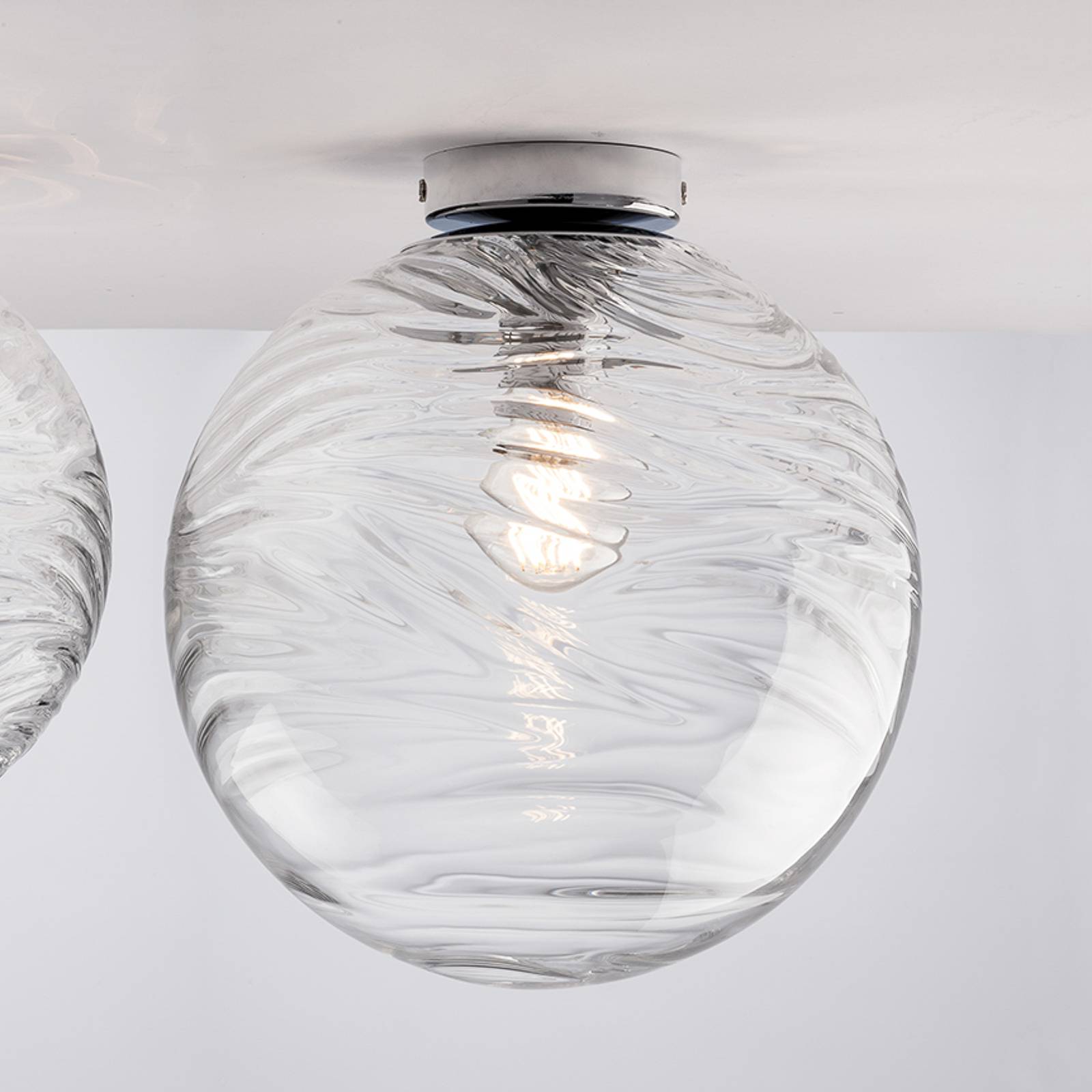 Deckenleuchte Nereide, Glas klar Deckenleuchte Nereide, Glas klar von Eco-Light