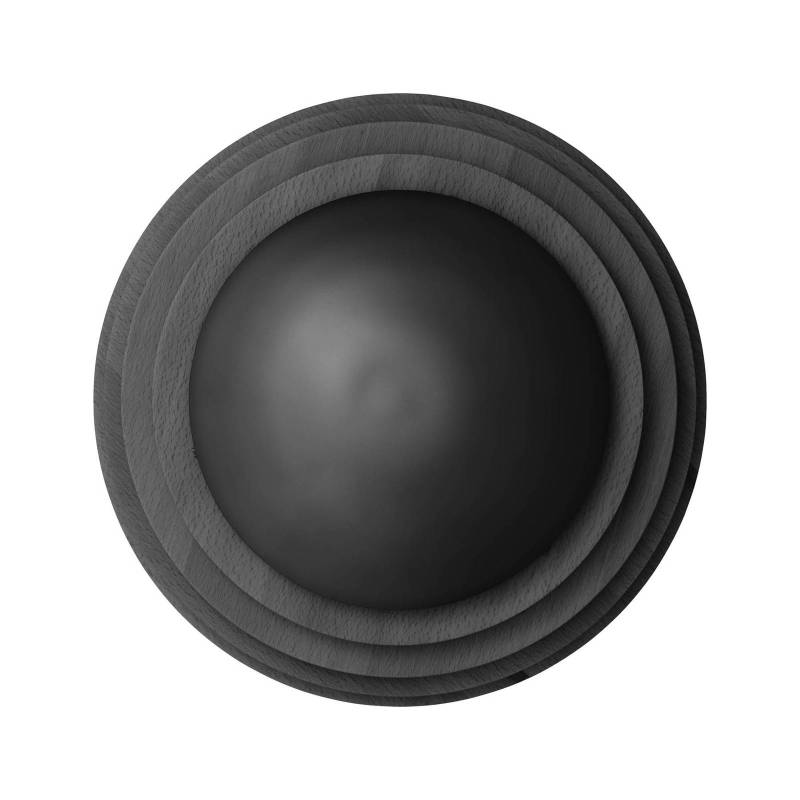 Deckenleuchte Twist, Buche, schwarz, Ø 42 cm von Eco-Light