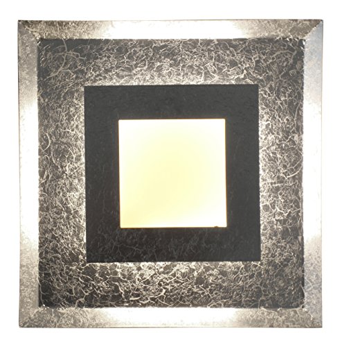 ECO-LIGHT LED Deckenleuchte Blattsilber Galerie Window 9021 M dimmbar Loft-Lampe Silber Farben 24 Watt 1600 Lumen 3000 Kelvin indirekt Deko Wandleuchte ECO-LIGHT LED Deckenleuchte Blattsilber Galerie Window 9021 M dimmbar Loft-Lampe Silber Farben 24 Watt 1600 Lumen 3000 Kelvin indirekt Deko Wandleuchte von Eco Light