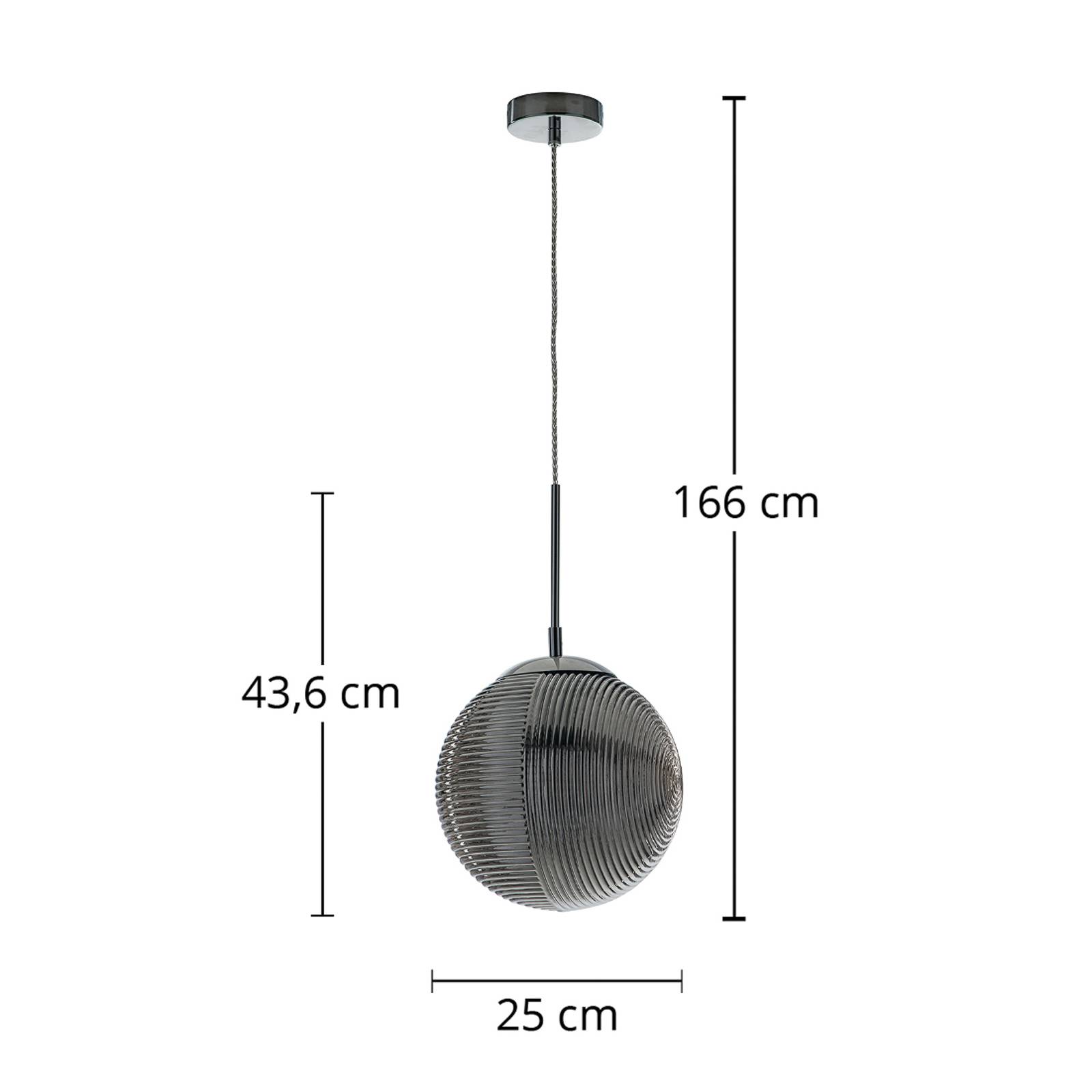 Hängeleuchte Greenwich, Glas chrom Hängeleuchte Greenwich, Glas chrom von Eco-Light
