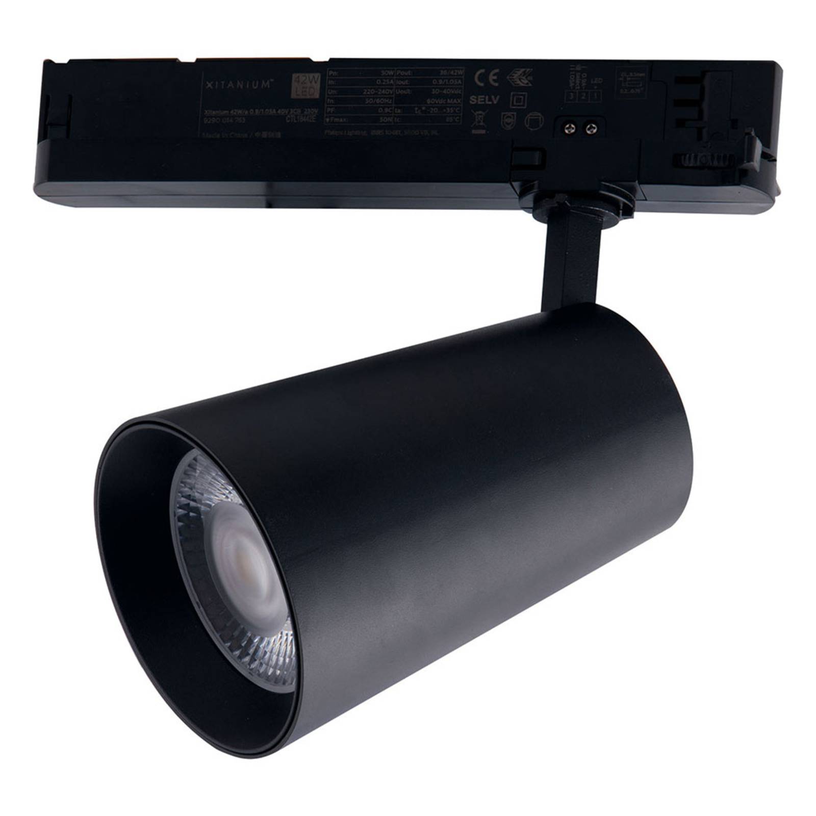 LED-Schienen-Strahler Kone 3.000K 24W schwarz von Eco-Light