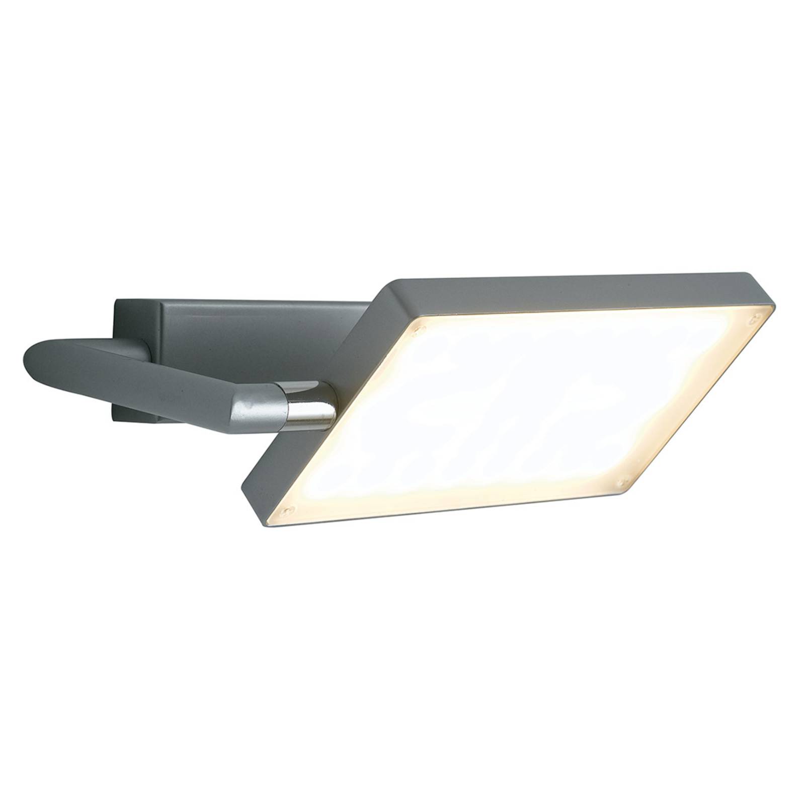 LED-Wandleuchte Book, grau von Eco-Light