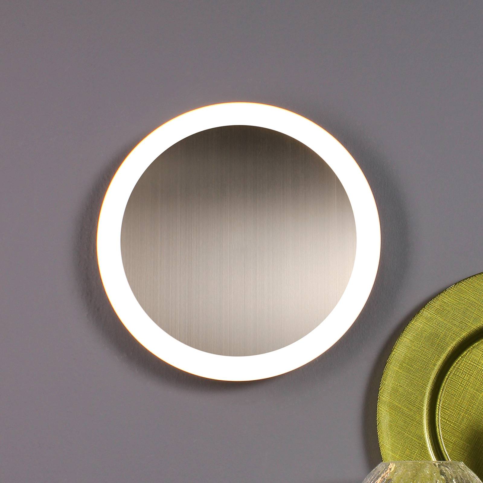 LED-Wandleuchte Moon Ø 50 cm, silber von Eco-Light