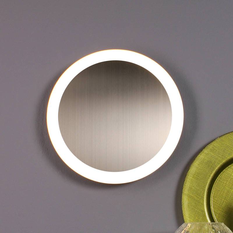 LED-Wandleuchte Moon Ø 50 cm, silber von Eco-Light