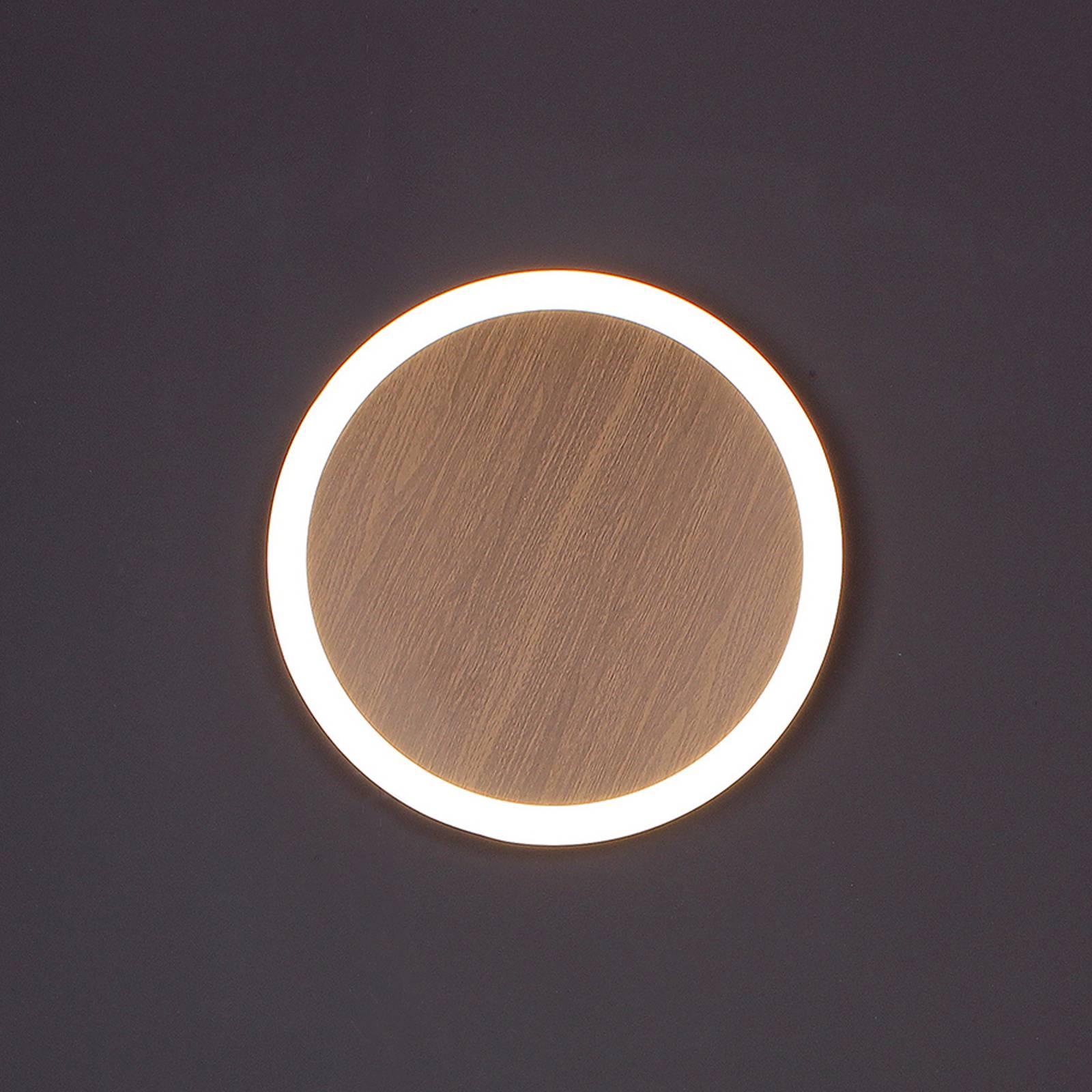 LED-Wandleuchte Morton 3-Step-dim Holzoptik 40 cm LED-Wandleuchte Morton 3-Step-dim Holzoptik 40 cm von Eco-Light