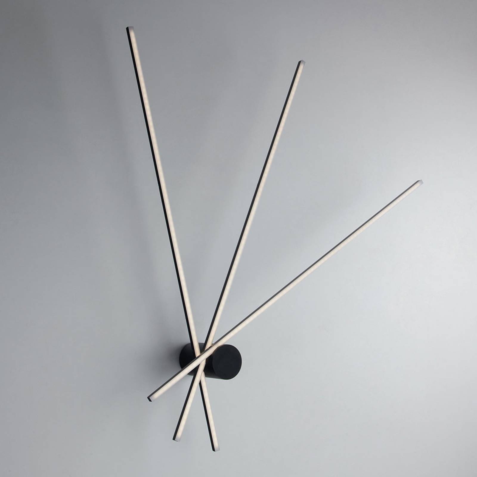 LED-Wandleuchte Shanghai 3-fl. 3.000 K schwarz LED-Wandleuchte Shanghai 3-fl. 3.000 K schwarz von Eco-Light