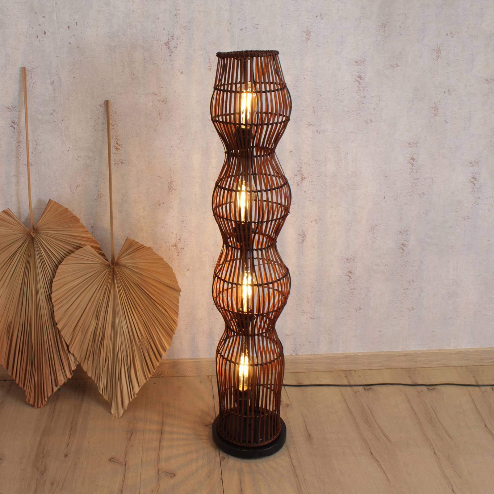 Stehleuchte Bamboo, braun Stehleuchte Bamboo, braun von Eco-Light